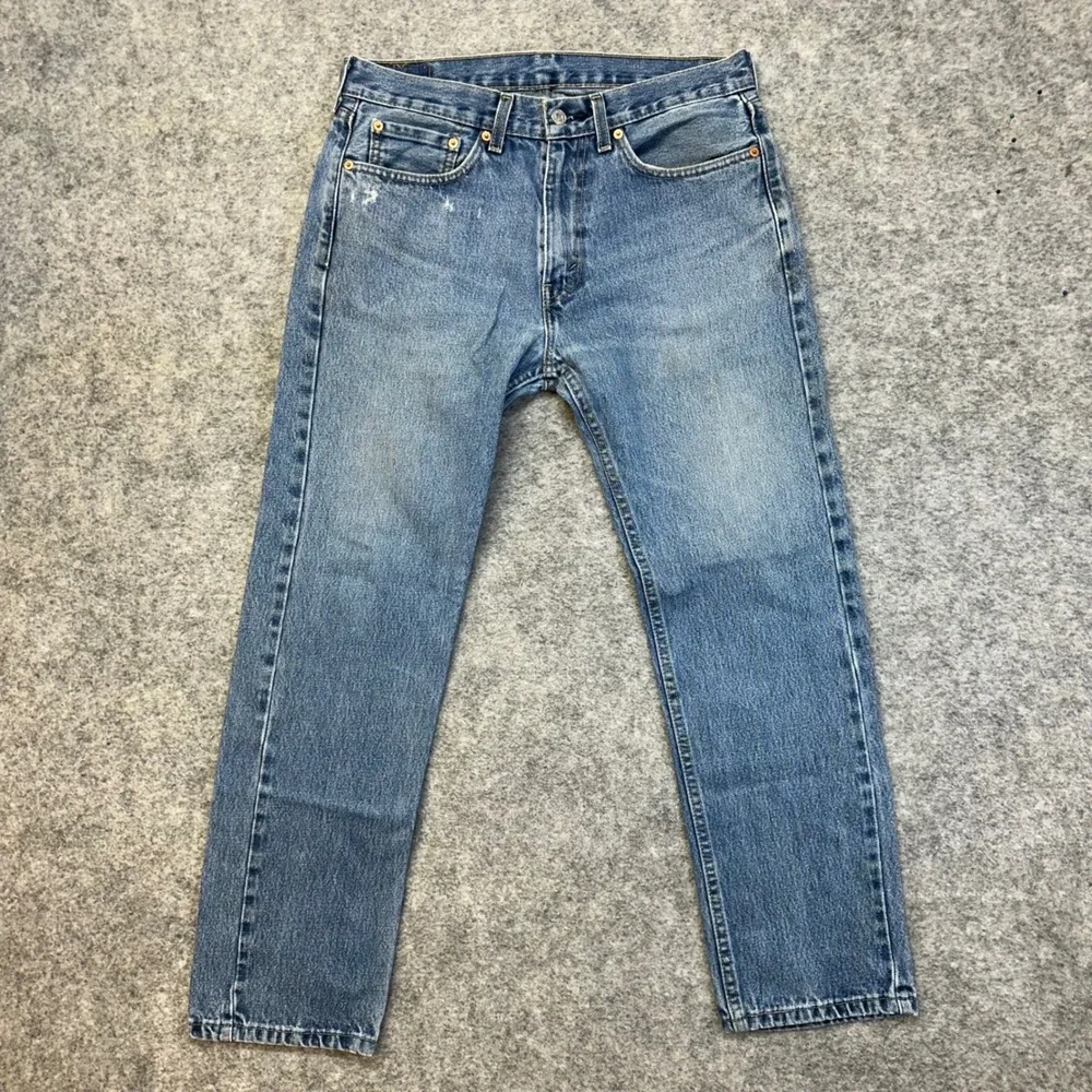 Lot of 4 Levi's 505 560 Jeans Men's 32x30 Blue Denim Straight Comfort Work Pants